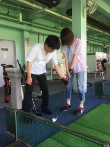 夏のゴルフ練習会 夏のゴルフ練習会